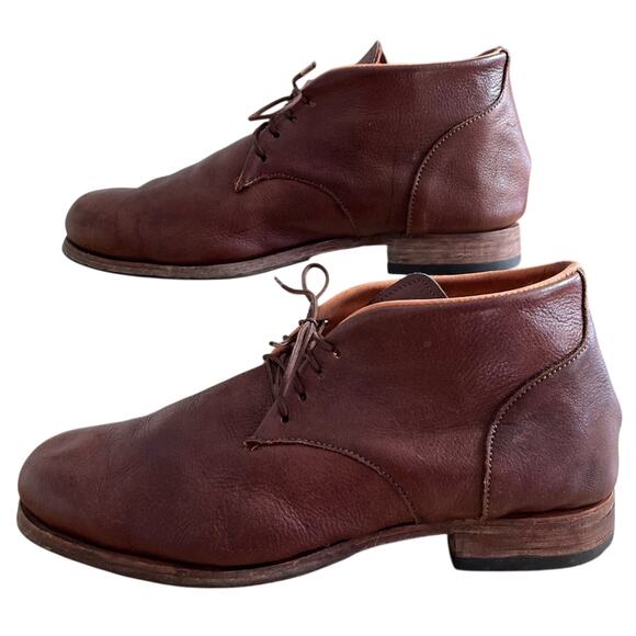 Hand Crafted Leather Shoes Mens Chukka Soft Leather Upper & lining Lace Up main image 15